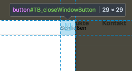 Thickbox close-button im debug modus bei Firefox